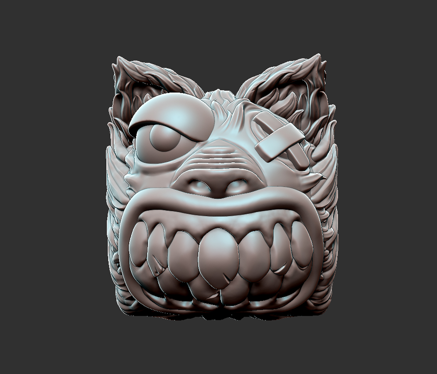 Bad Wolf Keycap